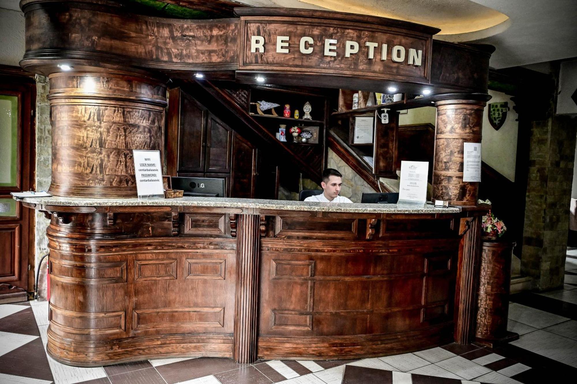 Hotel Centar Balasevic Belgrad Exteriör bild
